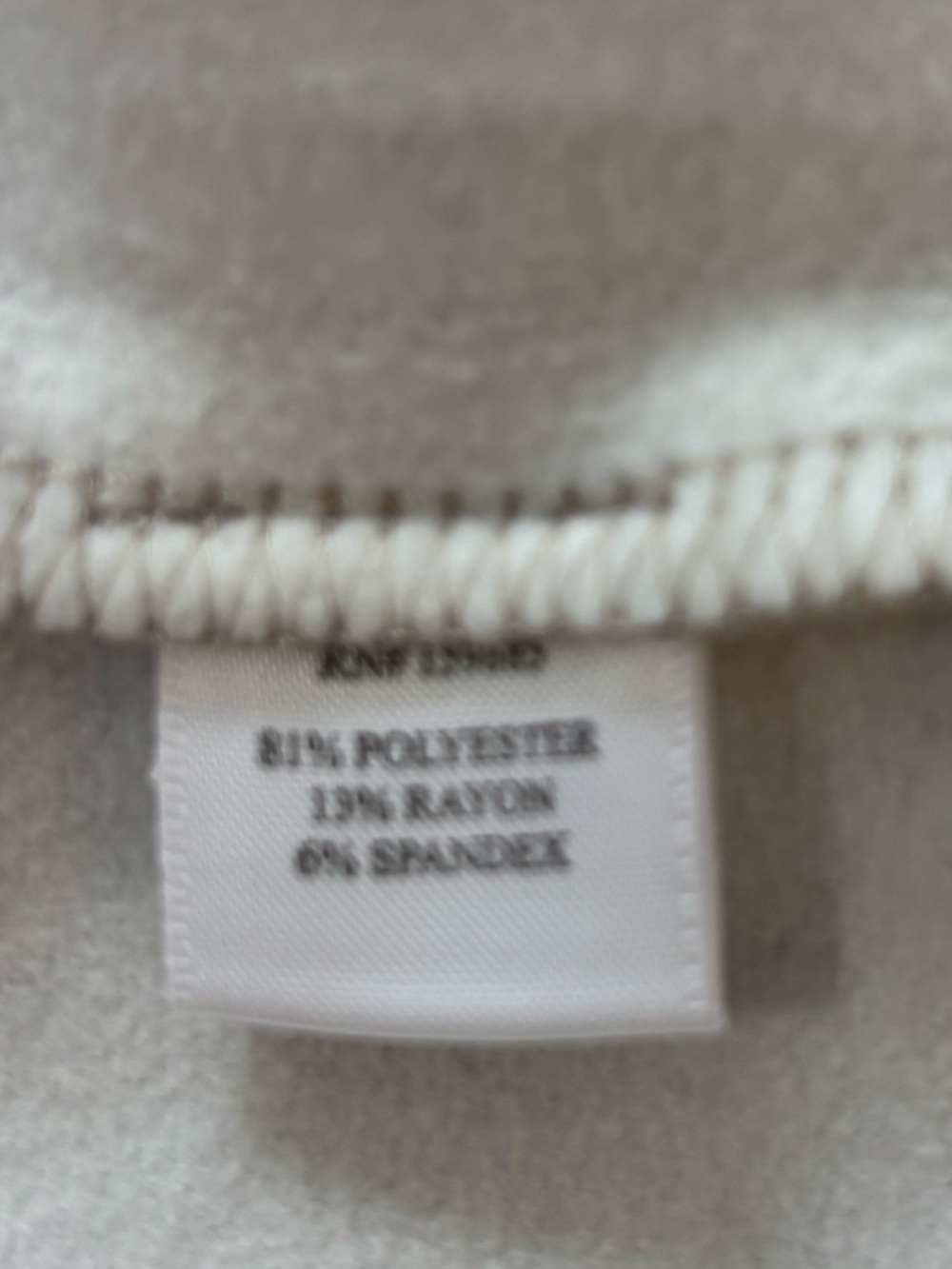 Evereve Knit Fleece Shirt Jacket in Heather Oatmeal NWOT - Picture 8 of 9